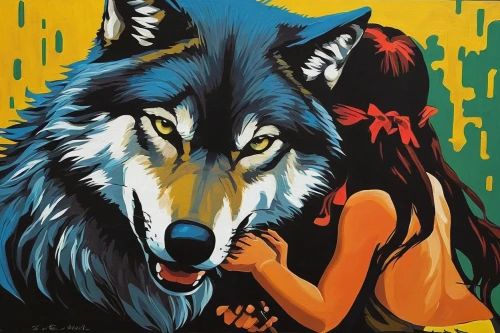 wolf couple,wolves,two wolves,howling wolf,wolf's milk,wolf,werewolves,werewolf,red riding hood,canis lupus,wolf bob,wolfman,european wolf,the wolf pit,howl,wolf hunting,cool pop art,red wolf,gray wolf,constellation wolf,Conceptual Art,Sci-Fi,Sci-Fi 14