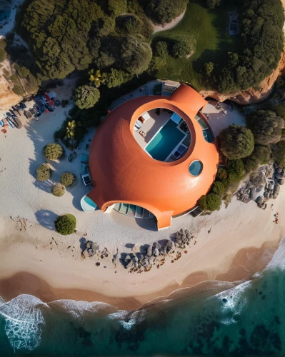 round hut,inflatable pool,dunes house,island suspended,aerial view umbrella,bean bag chair,inflatable ring,airbnb icon,house of the sea,round house,mushroom island,pool house,beach tent,holiday villa,inflatable,infinity swimming pool,lifeguard tower,popeye village,underwater playground,airbnb,Photography,General,Commercial