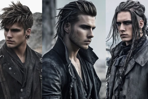 mohawk hairstyle,hairstyles,vamps,punk design,evolution,spikes,hair gel,goths,gothic style,gothic fashion,wind rose,goth subculture,vampires,feathered hair,daemon,carpathian,hairstyle,retouching,hairstyler,layered hair,Conceptual Art,Fantasy,Fantasy 33