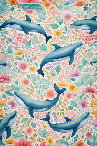 kimono fabric,flamingo pattern,japanese wave paper,background pattern,dolphin background,seamless pattern,japanese floral background,school of fish,koi fish,fishes,mermaid background,koi carp,mermaid scales background,summer pattern,japanese pattern,whirlpool pattern,koi,dolphins in water,seamless pattern repeat,coral fish