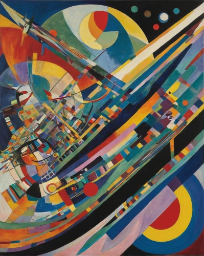 panoramical,klaus rinke's time field,abstract painting,metropolis,euclid,abstract artwork,orbiting,dizzy,shirakami-sanchi,fragmentation,abstraction,cubism,oil on canvas,1967,trajectory,abstract corporate,orbit,orlovsky,colorful spiral,heliosphere,Illustration,American Style,American Style 08