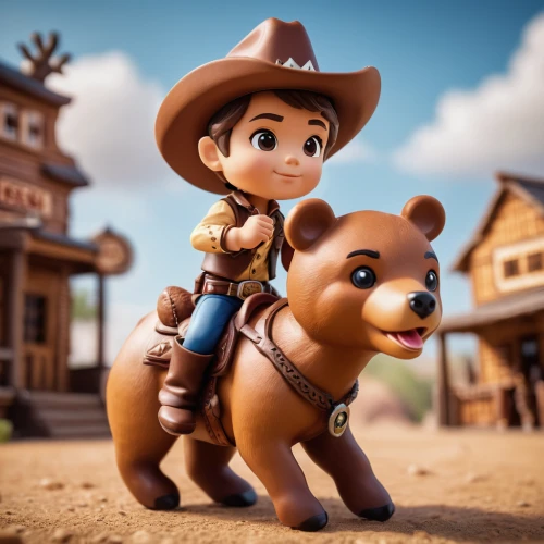 toy's story,wild west,sheriff,toy story,western riding,beagador,western film,wild west hotel,3d teddy,scandia bear,western,cinema 4d,american frontier,cowboy,digital compositing,cowboy beans,heidi country,cute cartoon character,cow boy,cowboy action shooting,Photography,General,Cinematic
