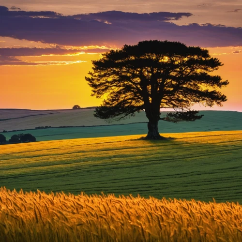 lone tree,wheat field,wheat fields,wheat crops,isolated tree,aberdeenshire,field of rapeseeds,meadow landscape,landscape photography,yellow grass,landscape background,wheat grasses,field of cereals,cornfield,landscapes beautiful,rural landscape,rapeseed field,nature landscape,rapeseed,strand of wheat,Art,Artistic Painting,Artistic Painting 51