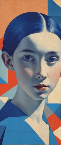 woman's face,french digital background,girl-in-pop-art,the girl's face,woman thinking,cubism,woman face,girl in a long,young woman,grand anglo-français tricolore,digiart,british,girl with bread-and-butter,ojos azules,head woman,mazarine blue,blue painting,lilian gish - female,geometric ai file,the girl at the station,Illustration,Vector,Vector 17