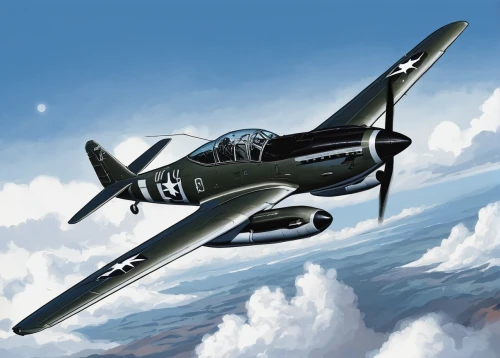 beechcraft model 18,lockheed hudson,boeing 314,ju 52,boeing 247,curtiss p-40 warhawk,hudson wasp,c-20,edsel corsair,grumman f8f bearcat,north american t-6 texan,focke-wulf fw 190,grumman f6f hellcat,lockheed model 10 electra,beechcraft c-12 huron,corsair,pv-1,polikarpov po-2,douglas aircraft company,north american p-51 mustang,Illustration,Black and White,Black and White 12