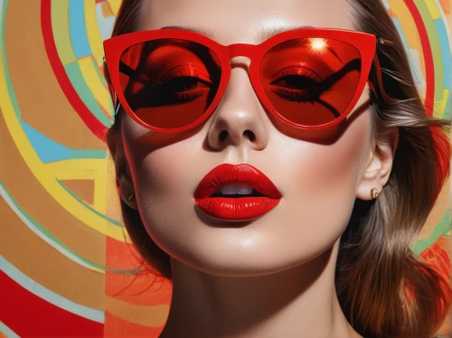 cool pop art,pop art style,pop art effect,pop art colors,effect pop art,pop art background,pop art girl,ray-ban,pop art woman,pop art,eyewear,red green glasses,aviator sunglass,color glasses,fashion vector,modern pop art,pop-art,pop - art,eye glass accessory,pop art people