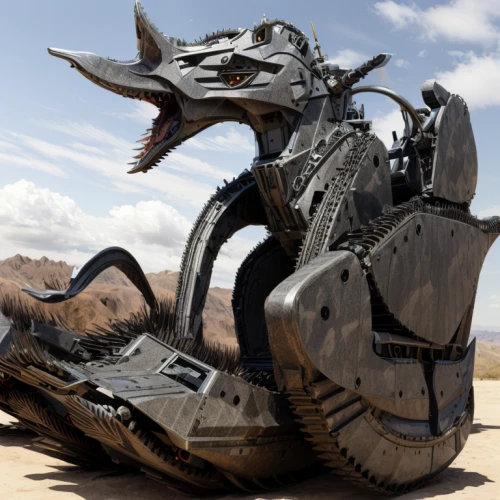 seat dragon,all-terrain vehicle,all terrain vehicle,armored animal,district 9,mining excavator,triceratops,warthog,heavy motorcycle,land vehicle,carapace,excavator,hybrid vehicle,moottero vehicle,heavy transport,wyrm,erbore,raptor,mad max,exoskeleton