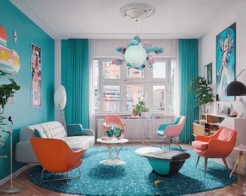 interior design,interior decoration,kids room,livingroom,modern decor,interior decor,color turquoise,an apartment,great room,the little girl's room,sitting room,living room,blue room,modern room,shared apartment,playing room,apartment,mid century modern,decor,danish room,Conceptual Art,Sci-Fi,Sci-Fi 29