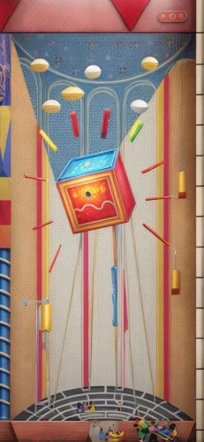 turbografx-16,trip computer,cartoon video game background,ufo interior,mechanical puzzle,art deco background,tear-off calendar,pinball,mural,dosbox,computer art,meticulous painting,jukebox,jigsaw puzzle,tetris,random access memory,ceiling construction,wall painting,electric arc,metropolis,Common,Common,Natural