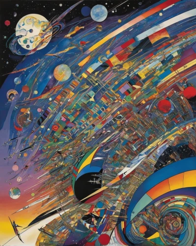 space art,orbiting,space voyage,cyberspace,planet eart,copernican world system,panoramical,spacewalk,outer space,space,planetary system,klaus rinke's time field,science fiction,orbital,astronautics,spacecraft,scene cosmic,cosmos,universe,planisphere,Illustration,American Style,American Style 04