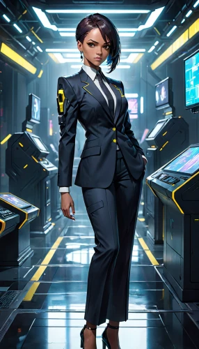 businesswoman,business woman,female doctor,black professional,spy visual,spy,business girl,kosmea,vesper,sprint woman,night administrator,agent,symetra,administrator,navy suit,business women,sci fiction illustration,executive,neon human resources,librarian,Anime,Anime,General