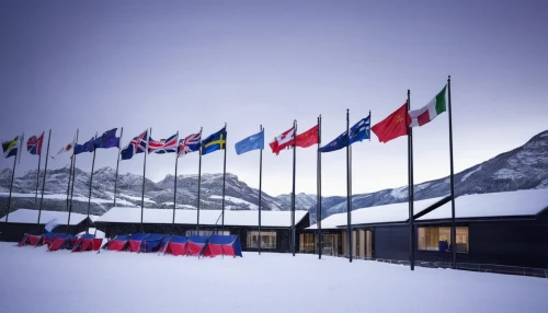 south pole,monte rosa hut,ski facility,weather flags,the polar circle,ski station,flags,snowhotel,flags and pennants,alpine hut,mountain huts,mountain hut,olympia ski stadium,antarctic,alpine restaurant,arlberg,snow shelter,alphütte,racing flags,olympic mountain,Conceptual Art,Sci-Fi,Sci-Fi 25