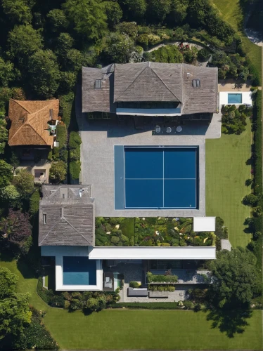 bendemeer estates,pool house,private estate,tennis court,luxury property,luxury home,villa,paddle tennis,large home,swiss house,private house,mansion,bird's-eye view,luxury real estate,villas,estate,turf roof,holiday villa,bungalow,modern house,Art,Artistic Painting,Artistic Painting 27