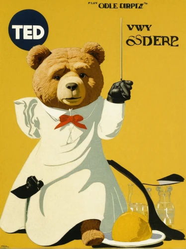 teddies,teddy-bear,teddy,cider,3d teddy,teddy bear,coder,teddybear,oden,film poster,peddler,waiter,old ads,teddy bears,ed-deir,teabags,ivan-tea,tetleys,beer cocktail,bartender,Illustration,Retro,Retro 15