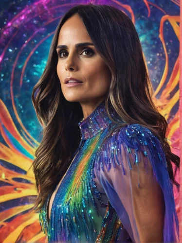 colorful,spectacular,valerian,rainbow background,fabulous,indigenous painting,galaxy,colorful background,fairy galaxy,artist color,victoria,disco,tamra,splendor,aboriginal painting,artists of stars,cavalier,color background,portrait background,indian celebrity,Illustration,Realistic Fantasy,Realistic Fantasy 20