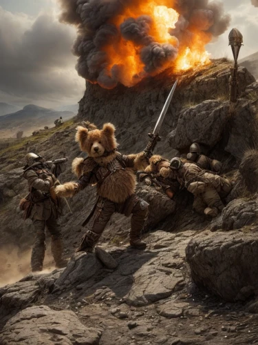 war monkey,theater of war,war,lost in war,the war,battlefield,children of war,world war 1,digital compositing,hunting scene,first world war,bear guardian,wars,war correspondent,iwo jima,monkey soldier,grizzlies,teddy bears,historical battle,cat warrior,Game Scene Design,Game Scene Design,Future Warfare