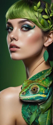 crocodile woman,green snake,emerald lizard,green tree snake,green lizard,reptile,reptiles,reptilian,smooth greensnake,snake charming,body painting,boa constrictor,chameleon,green mamba,green iguana,green tree python,woman frog,bodypainting,chameleon abstract,meller's chameleon,Photography,General,Natural