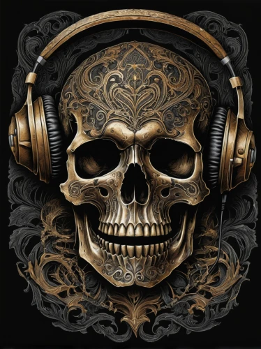 listening to music,music is life,music,music player,audiophile,hip hop music,headphone,audio player,music background,earphone,head phones,headphones,disk jockey,rock music,skulls and,blogs music,skull and crossbones,music cd,music fantasy,musicplayer,Illustration,Black and White,Black and White 01