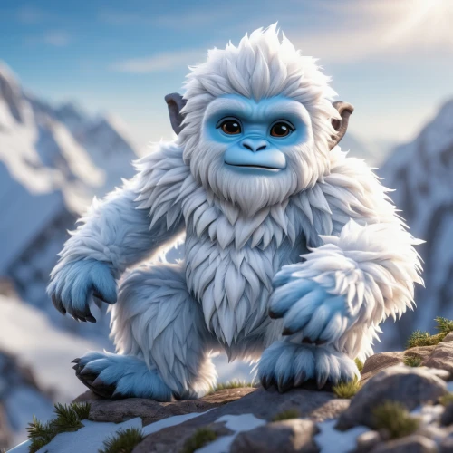 yeti,snow monkey,father frost,king ortler,scandia gnome,eskimo,nunatak,mountain fink,mountain guide,skylander giants,snowball,gongga snow mountain,eggishorn,gnome ice skating,gorilla,king kong,arctic,ape,winter animals,gnome,Photography,General,Natural