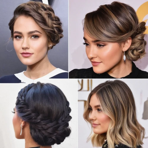 hairstyles,updo,layered hair,chignon,pixie-bob,cg,french braid,hairstyle,asymmetric cut,braid,trend color,waves circles,feathered hair,artificial hair integrations,zigzag pattern,hairpins,bun mixed,chevron,braiding,braids,Illustration,Retro,Retro 22