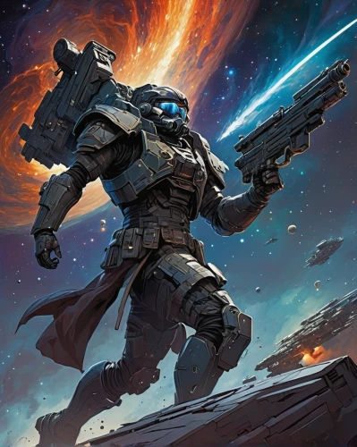 kosmus,cg artwork,dreadnought,nebula guardian,megatron,valerian,sci fiction illustration,tau,meteor,destroy,nova,sci fi,astropeiler,halo,gas planet,mesa,space art,emperor of space,violinist violinist of the moon,alien warrior,Conceptual Art,Fantasy,Fantasy 08