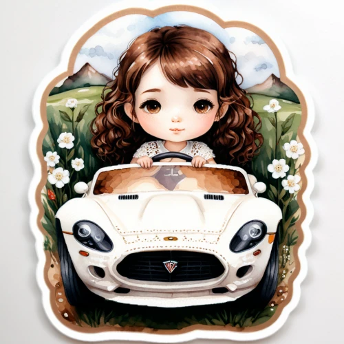 girl and car,mini cooper,girl in car,jensen-healey,fiat,abarth,car badge,mitsuoka viewt,fiat500,fiat 500,car icon,fiat 501,custom portrait,toyota 86,fiat 518,toyota 2000gt,pony car,small car,toy car,bridal car,Illustration,Abstract Fantasy,Abstract Fantasy 11