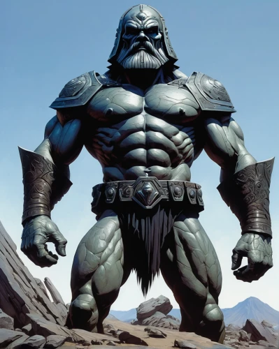 greyskull,bordafjordur,barbarian,grog,brute,cleanup,avenger hulk hero,muscle man,ogre,orc,strongman,minion hulk,warlord,stone man,he-man,sea god,yuvarlak,butomus,spartan,shredder,Conceptual Art,Fantasy,Fantasy 08