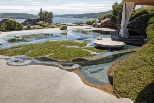 landscape designers sydney,landscape design sydney,volcano pool,infinity swimming pool,rotorua,floor fountain,garden design sydney,water feature,zen garden,outdoor pool,lake taupo,koi pond,japanese zen garden,decorative fountains,dug-out pool,diamond lagoon,spa water fountain,bay of islands,artificial grass,swim ring,Architecture,Commercial Building,Modern,Elemental Architecture