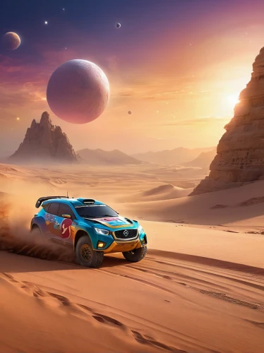 desert racing,desert safari,3d car wallpaper,desert run,desert planet,desert background,gas planet,desert,desert landscape,capture desert,alien planet,sand road,desert desert landscape,full hd wallpaper,moon car,mobile video game vector background,dubai desert,dubai desert safari,the desert,cartoon video game background,Illustration,Realistic Fantasy,Realistic Fantasy 01