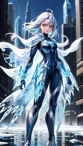 water-the sword lily,ice queen,winterblueher,aqua,heavy object,magna,nova,a200,white heart,zefir,crystalline,uruburu,sigma,kayano,sea swallow,azure,polar aurora,aurora,ice,show off aurora,Anime,Anime,General