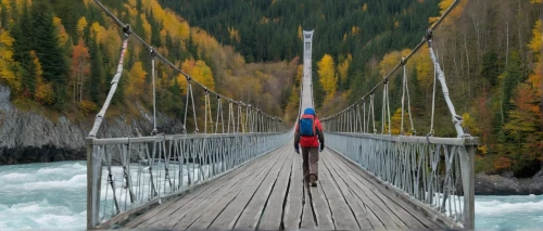 hanging bridge,suspension bridge,wooden bridge,rope bridge,hangman's bridge,tied-arch bridge,scenic bridge,passerelle,humpback bridge,footbridge,jasper national park,bailey bridge,angel bridge,maligne river,bridge,segmental bridge,log bridge,in xinjiang,bow valley,arch bridge,Illustration,Realistic Fantasy,Realistic Fantasy 19