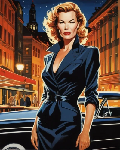 marylyn monroe - female,femme fatale,retro women,retro woman,marilyn monroe,ann margarett-hollywood,marylin monroe,gena rolands-hollywood,italian poster,connie stevens - female,ford thunderbird,pretty woman,50's style,dodge la femme,clue and white,cool pop art,chrysler windsor,vintage art,marilyn,chrysler,Illustration,American Style,American Style 05