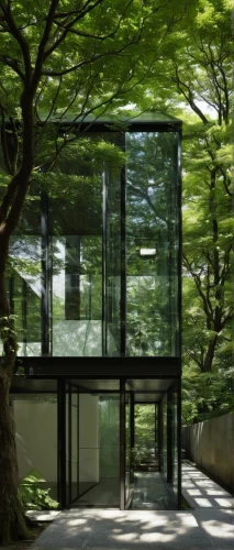 japanese architecture,mirror house,frame house,glass facade,house in the forest,cubic house,archidaily,ryokan,structural glass,cube house,glass building,glass panes,glass wall,japan garden,private house,glass roof,glass facades,timber house,the japanese tree,forest chapel,Illustration,Paper based,Paper Based 21