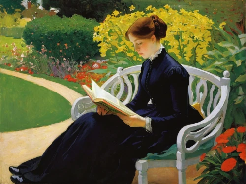 girl in the garden,girl studying,child with a book,woman sitting,reading,work in the garden,relaxing reading,blonde woman reading a newspaper,portrait of a woman,barbara millicent roberts,readers,in the garden,jane austen,portrait of a girl,women's novels,reader,marguerite,e-reader,author,la violetta,Illustration,Vector,Vector 02