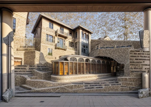 palace of knossos,termales balneario santa rosa,eco hotel,caravanserai,monastery israel,escher village,stone house,stone houses,bansko,chalet,knight village,iranian architecture,hotel de cluny,quarry stone,tuff stone dwellings,build by mirza golam pir,stone palace,martyr village,casa fuster hotel,mineral spring,Architecture,Commercial Building,Classic,Germany Art Nouveau