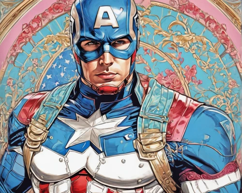 capitanamerica,captain america,captain american,cap,captain america type,steve rogers,avenger,patriot,marvelous,cap cai,chris evans,marvel,captain,americana,america,patriotism,detail shot,marvel comics,assemble,patriotic,Conceptual Art,Fantasy,Fantasy 24