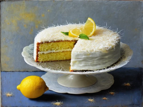 citrus cake,lemon cupcake,lemon slice,citrus bundt cake,white sugar sponge cake,cassata,lemon pie,orange cake,white cake,lemon background,sponge cake,tres leches cake,slice of lemon,swede cakes,cream cake,layer cake,torte,food photography,white cake mix,sweet lemon,Illustration,Abstract Fantasy,Abstract Fantasy 15