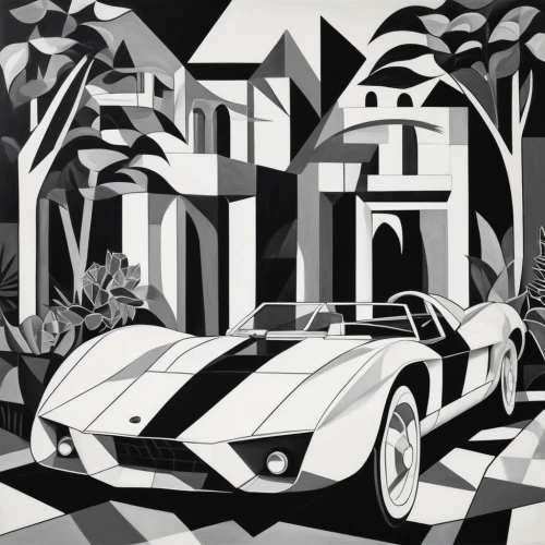 porsche 904,countach,ac cobra,illustration of a car,car drawing,lamborghini countach,maserati 300s,muscle car cartoon,retro car,porsche 550,maserati 6cm,art deco background,classic car and palm trees,retro automobile,cartoon car,maserati 200s,golf car vector,porsche 906,porsche 907,hispano-suiza h6,Art,Artistic Painting,Artistic Painting 45