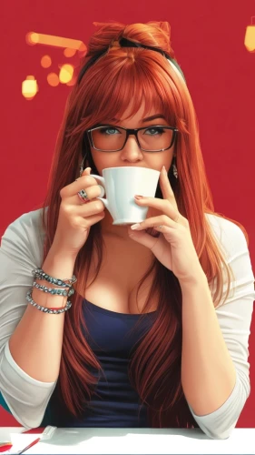woman drinking coffee,coffee tea illustration,woman at cafe,coffee background,cappuccino,asuka langley soryu,drinking coffee,barista,coffee tea drawing,holding cup,tea drinking,girl with cereal bowl,espresso,low poly coffee,coffee cup,caffè americano,a cup of coffee,colored pencil background,cup of coffee,café au lait,Design Sketch,Design Sketch,Character Sketch