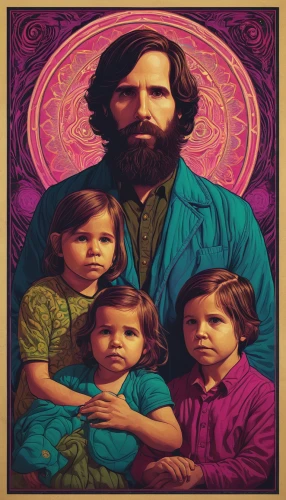 saint joseph,cd cover,violet family,album cover,jesus child,god the father,christ child,the father of the child,holy family,the dawn family,kaleidoscope website,arrowroot family,father,john day,orphans,merciful father,purslane family,lust for life,jim's background,balsam family,Conceptual Art,Daily,Daily 25