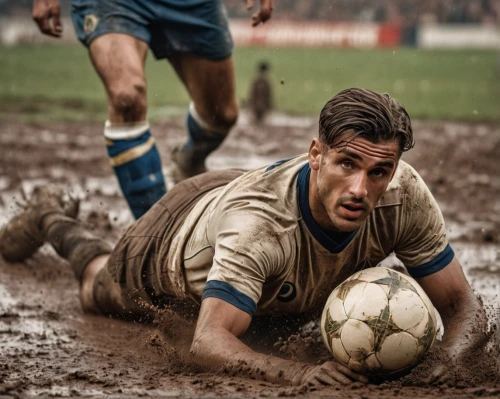 soccer world cup 1954,european football championship,footballer,hazard,goalkeeper,soccer player,football player,traditional sport,rugby,soccer,obstacle race,playing football,rugby player,mud wrestling,football,crampons,footbal,footballers,the ground,tackle,Photography,General,Natural