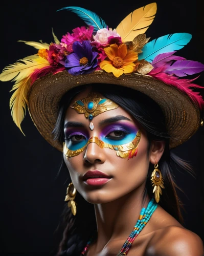 feather headdress,indian headdress,headdress,peruvian women,the festival of colors,indian woman,neon makeup,native american,color feathers,neon body painting,indian girl,american indian,brazil carnival,indian bride,portrait photographers,sinulog dancer,polynesian girl,pocahontas,indian,portrait photography,Photography,Artistic Photography,Artistic Photography 08