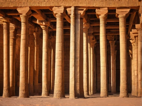 columns,pillars,qasr azraq,colonnade,edfu,the court sandalwood carved,qutubminar,jaisalmer,qasr al kharrana,ait-ben-haddou,karnak,qutb minar,qutub minar,qasr amra,abu simbel,poseidons temple,jerash,doric columns,qasr al watan,roman columns,Conceptual Art,Fantasy,Fantasy 18