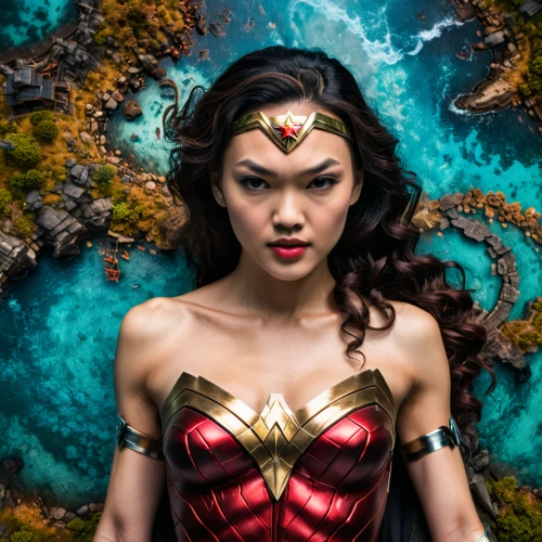 wonder woman,wonderwoman,wonder woman city,super heroine,goddess of justice,wonder,super woman,fantasy woman,superhero background,the enchantress,digital compositing,lasso,warrior woman,mulan,head woman,wanda,bodypainting,woman power,justice league,aquaman,Photography,General,Fantasy