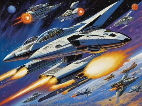 x-wing,starship,space ships,spaceships,missiles,delta-wing,air combat,mg j-type,buran,space voyage,shuttle,star ship,lockheed martin,spaceplane,vulcania,galaxy express,sci fi,valerian,cg artwork,space tourism,Illustration,American Style,American Style 05