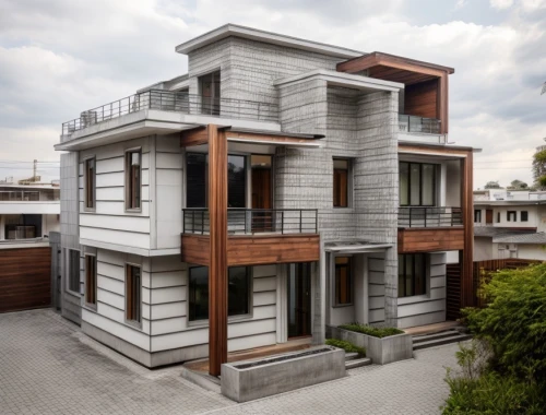 modern house,modern architecture,two story house,wooden house,cubic house,cube house,japanese architecture,frame house,house shape,modern style,timber house,house,wooden facade,block balcony,residential house,arhitecture,kirrarchitecture,contemporary,homes for sale in hoboken nj,architectural style,Architecture,Villa Residence,Modern,Mid-Century Modern