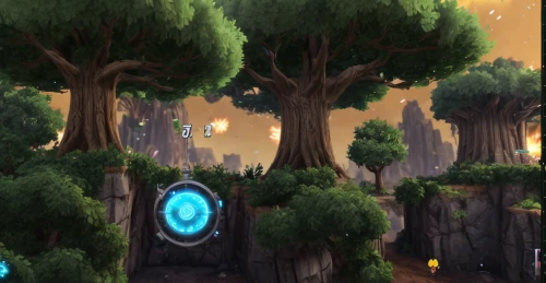 druid grove,tree grove,asterales,devilwood,cartoon video game background,screenshot,portal,wondertree,backgrounds,tree tops,ancient city,the trees,treetop,monkey island,owl background,skylanders,treetops,arcanum,android game,backgrounds texture