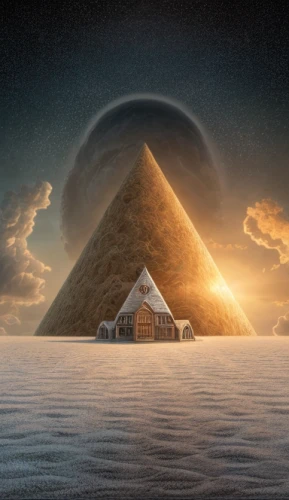 pyramids,russian pyramid,khufu,the great pyramid of giza,kharut pyramid,eastern pyramid,pyramid,giza,temples,temple fade,stargate,ancient house,ancient egypt,somtum,egyptology,freemasonry,step pyramid,photo manipulation,photomanipulation,digital compositing,Realistic,Movie,Imaginative Adventure