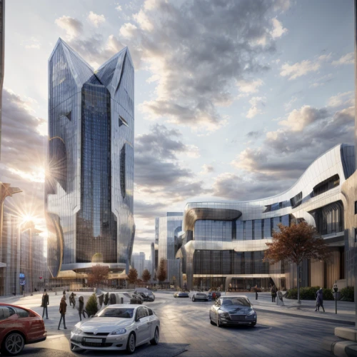 futuristic architecture,hongdan center,ulaanbaatar centre,tallest hotel dubai,3d rendering,katowice,largest hotel in dubai,croydon facelift,ekaterinburg,autostadt wolfsburg,futuristic art museum,danube centre,new city hall,vilnius,al nahyan grand mosque,new building,bydgoszcz,sky space concept,glass facade,transport hub