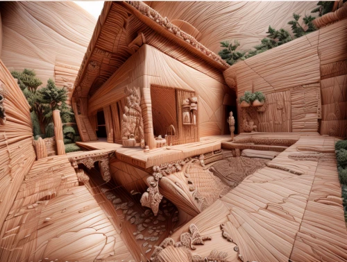 wooden sauna,wooden construction,3d rendering,wood doghouse,timber house,log home,wooden houses,wood structure,wooden house,wooden mockup,wooden roof,eco-construction,cubic house,wooden hut,anasazi,virtual landscape,sandstone wall,wooden windows,dunes house,plywood